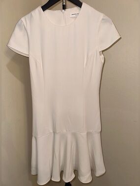 Amanda Uprichard, 
Hudson Dress in Ivory